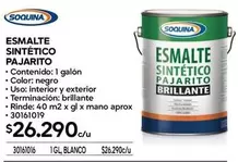 Soquina - Esmalte Sintetico Pajarito