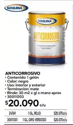 Soquina - Anticorrosivo