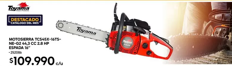 Toyama - Motosierra Tcs45x16tsf-nex24,4t5- Espada, 1d