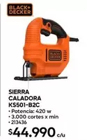 Black & Decker - Sierra Caladora Ks501-b2c