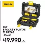 Stanley - Brocas Y Puntas 31 Piezas