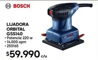 Bosch - Lijadora Orbital GSS140