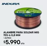 Indura - Alambre Para Soldar