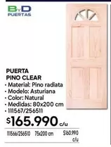 Clear - Puerta Pino