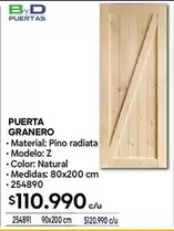 Puerta Granero