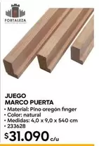 Oregón - Juego Marco Puerta