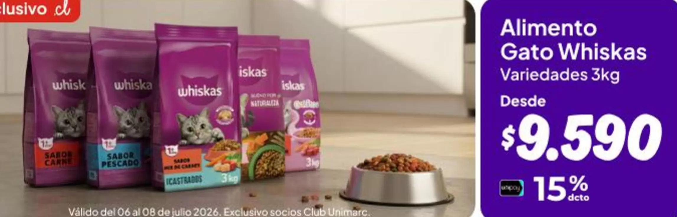 Whiskas - Alimento Gato