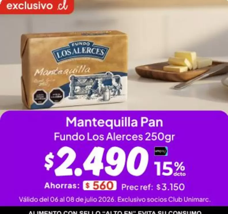 Club - Mantequilla Pan