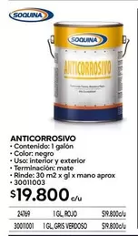Soquina - Anticorrosivo