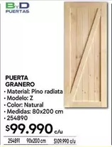 Puerta Granero
