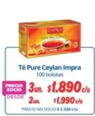 Ceylán - Té Pure Ceylan