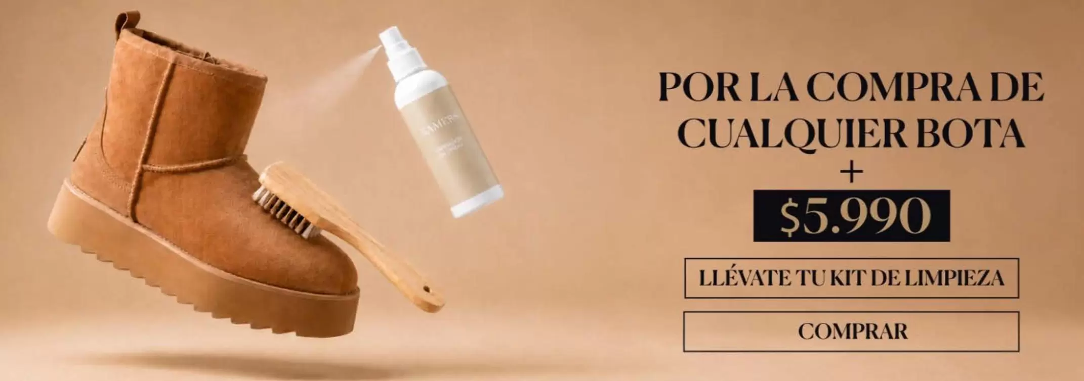 Por La Compra De Cualquier Bota