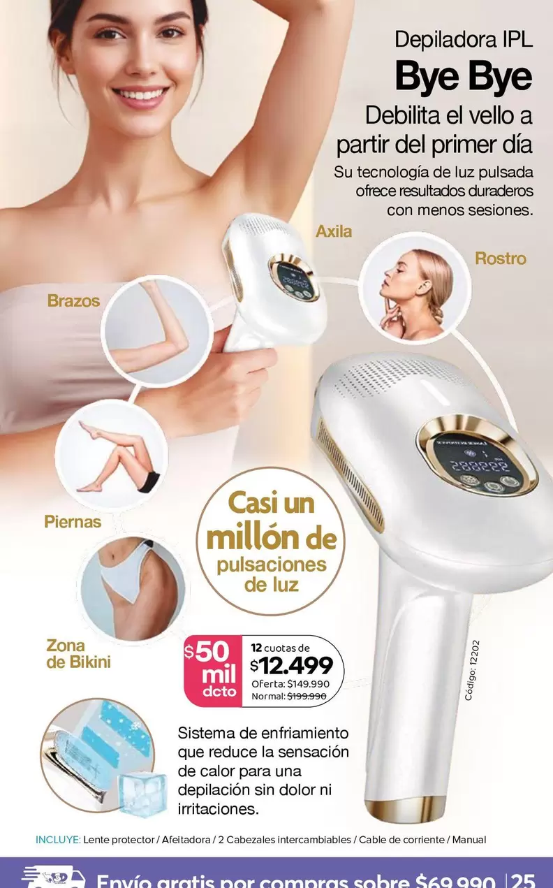 Depiladora Ipl