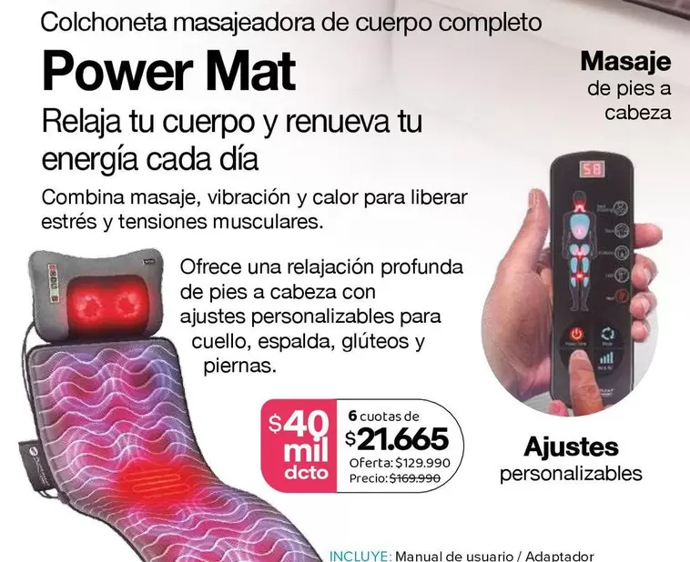 Power - Masaje
