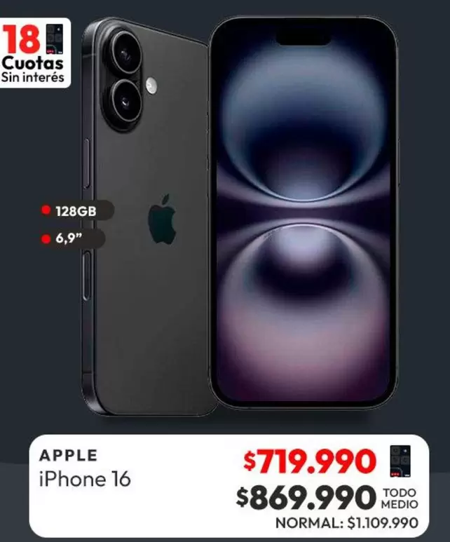 Apple - iPhone 16