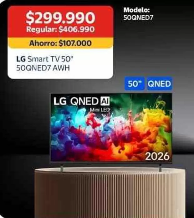 LG - Smart Tv 50" 50qned7 Awh