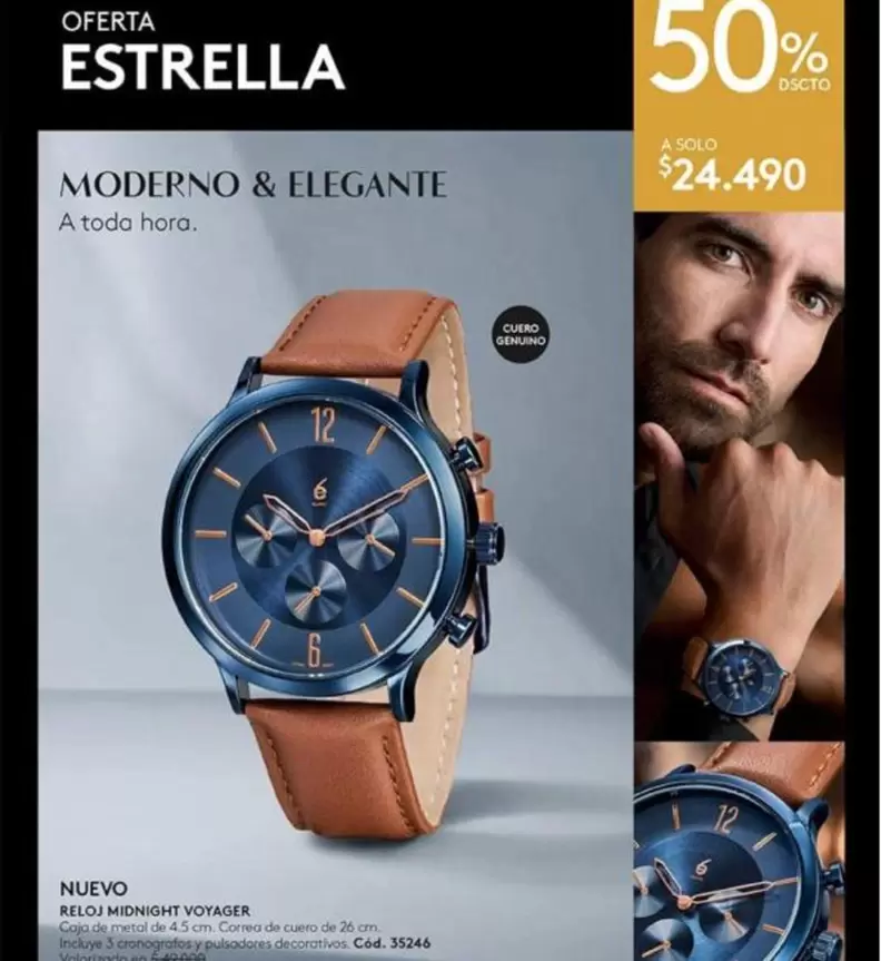Metal - Nuevo Reloj Midnight Voyager