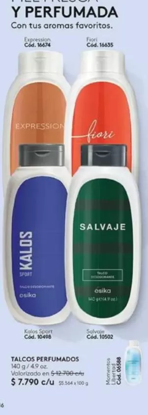 Kalos - Talcos Perfumados
