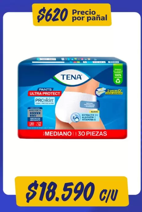 Tena - 30 Piezas