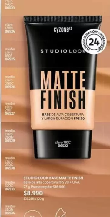Cyzone - Studio Look Base Matte Finish