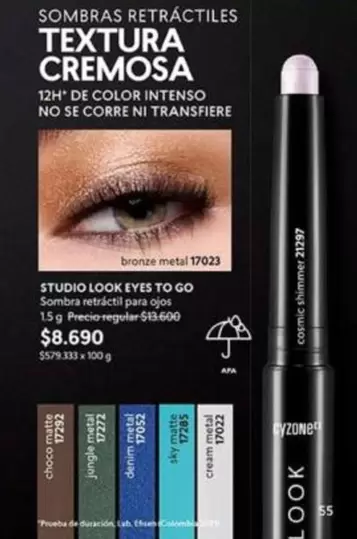 Metal - Studio Look Eye To Go