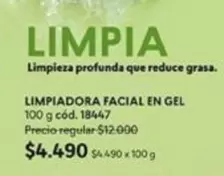 Limpiadora Facial En Gel