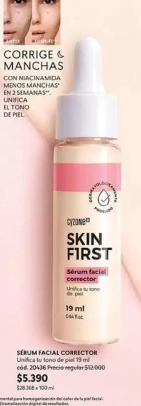 Cyzone - Serum Facial Con Misterol