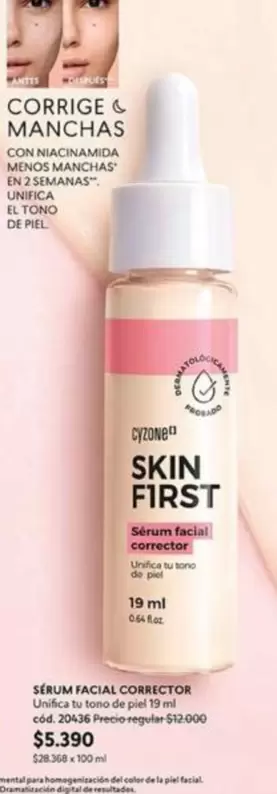 Cyzone - Serum Facial Con Misterol