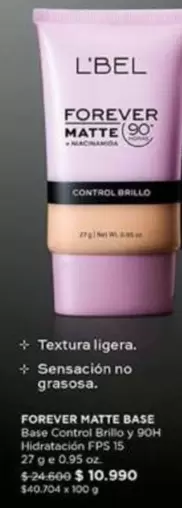 Control - Forever Matte Base