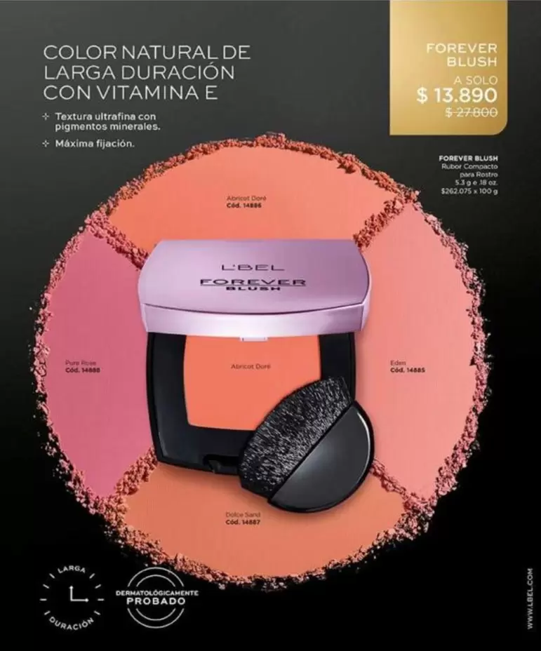 Color Natural De Larga Duracion Con Vitamina E