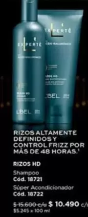 Control - Rizos Altamente Definidos Y  Frizz Mas De 48 Horas