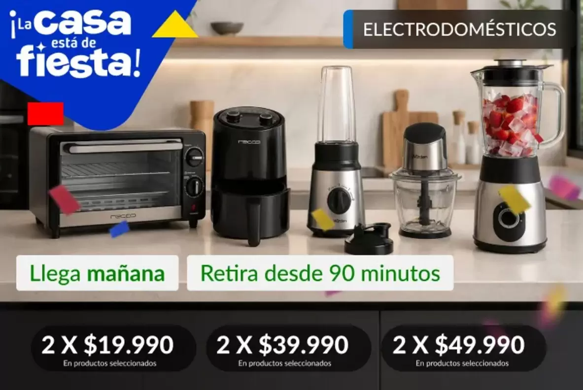 Fiesta - Retira Desde 90 Minutos