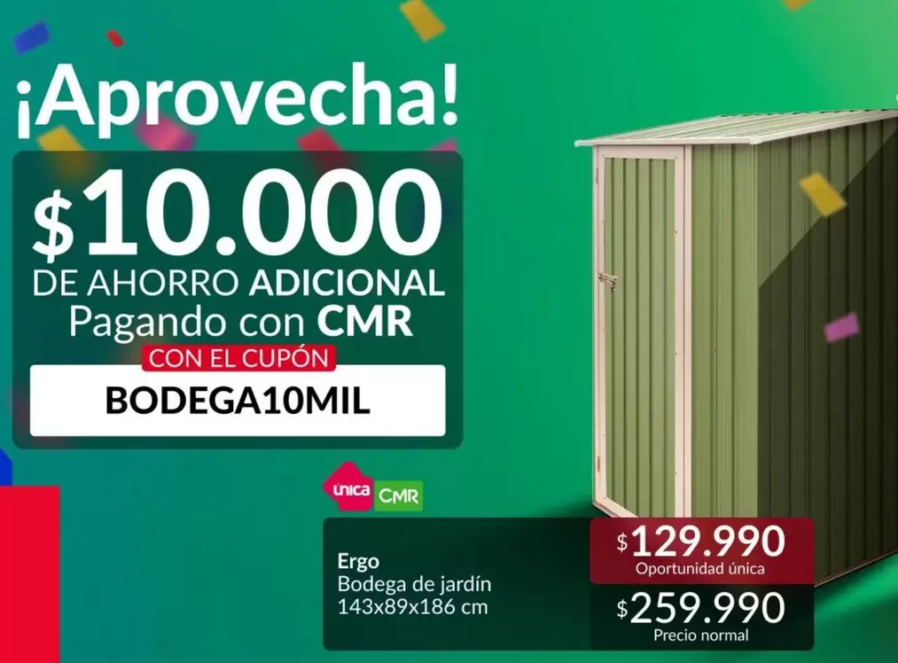 ¡Aprovecha!