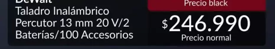 Taladro Inalámbrico Percutor