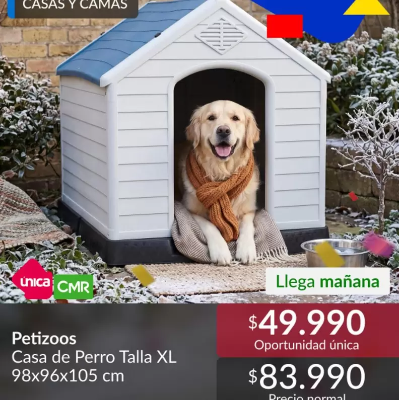 Casa De Perro Talla Xl 98x96x105 Cm