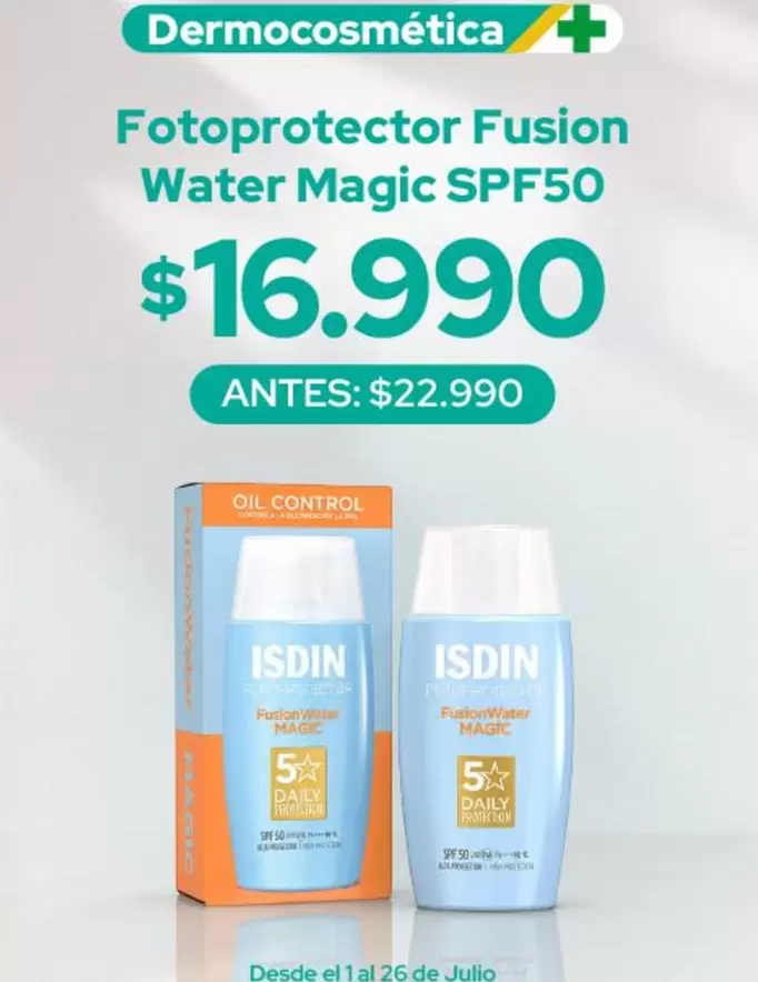 Isdin - Fotoprotector Fusion Water Magic Spf50