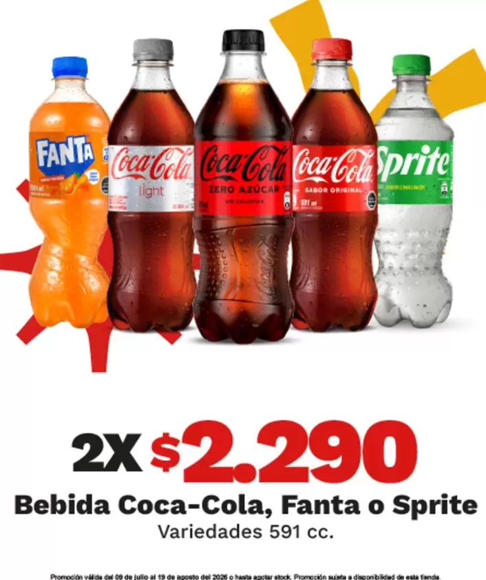 Sprite - Bebida Coca-Cola, Fanta O