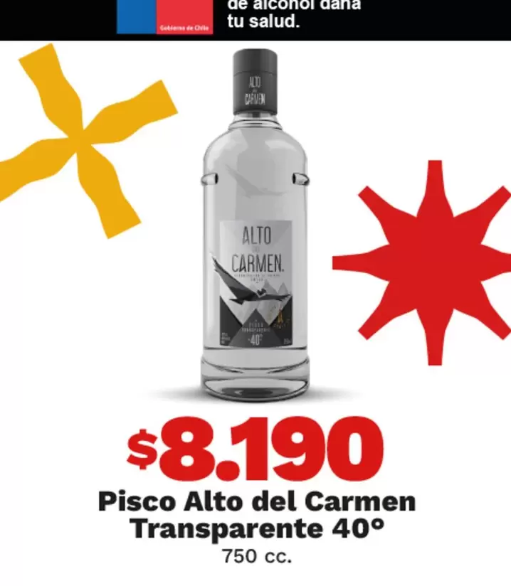 Carmen - Pisco Alto Del Transparente 40°