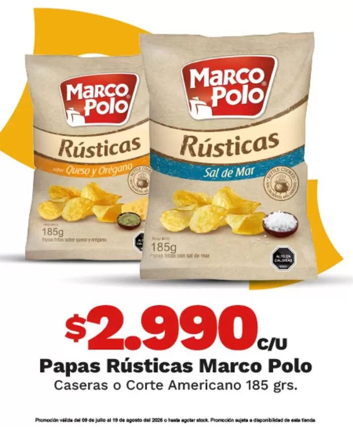 Marco Polo - Papas Rústicas