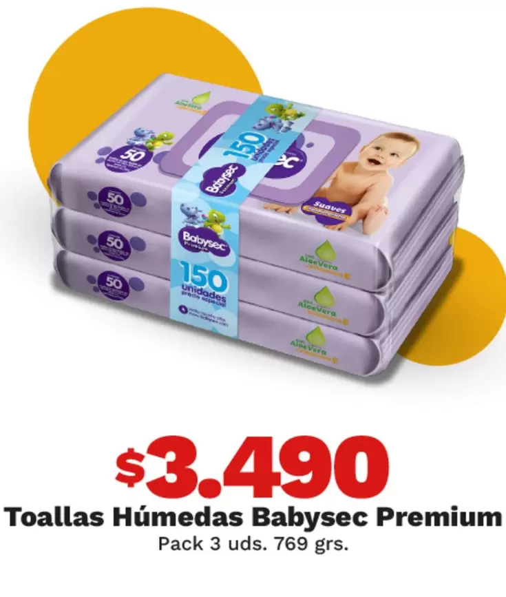 Babysec - Toallas Humedas Premium