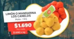 Limón O Mandarina Los Canelos