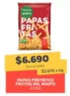 Frutos del Maipo - Papas Prefritas Frutos Del Maipo
