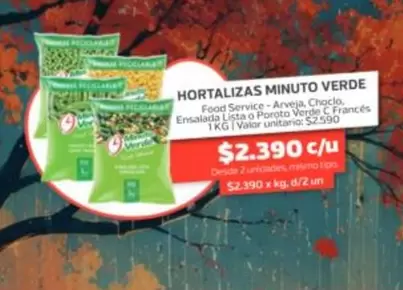 Valor - Hortalizas Minuto Verde