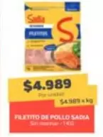 Sadia - Filetito De Pollo
