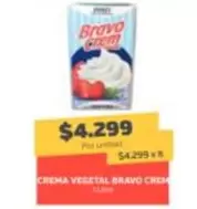 Bravo - Crema Vegetal
