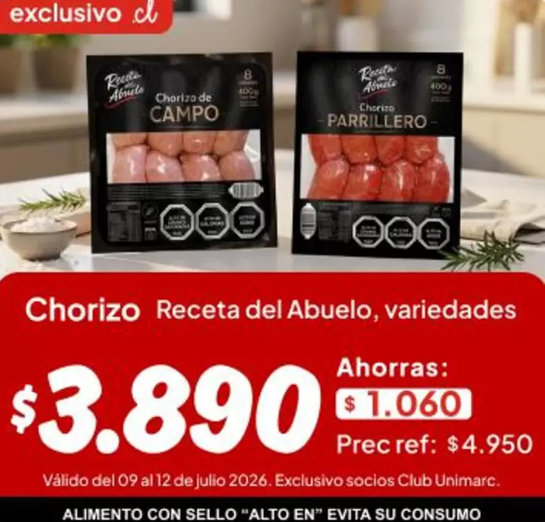 Abuelo - Chorizo Receta Del