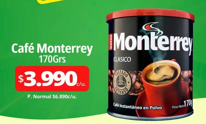 Monterrey - Cafe 170Grs