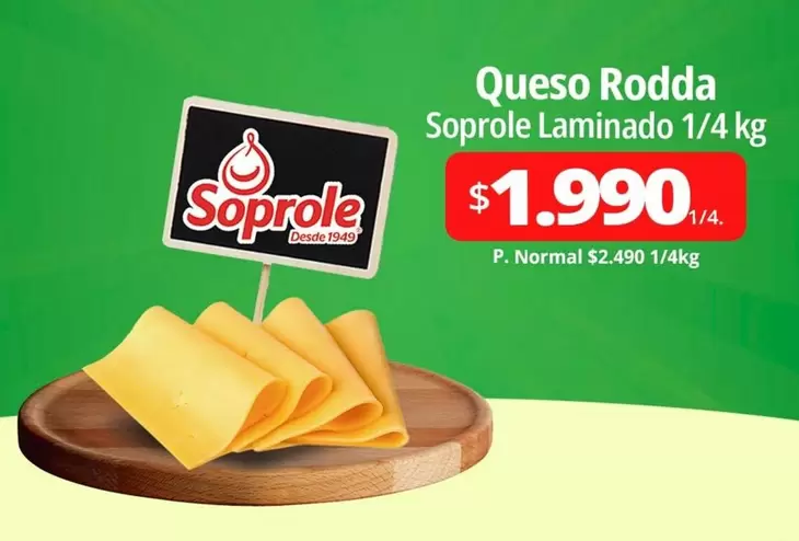 Soprole - Queso Rodda