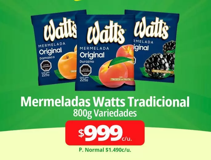 Watt's - Mermeladas Tradicional
