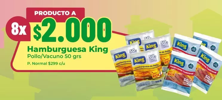 king - Hamburguesa